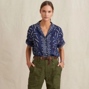 Alex Mill hearts & arrows shirt, size S